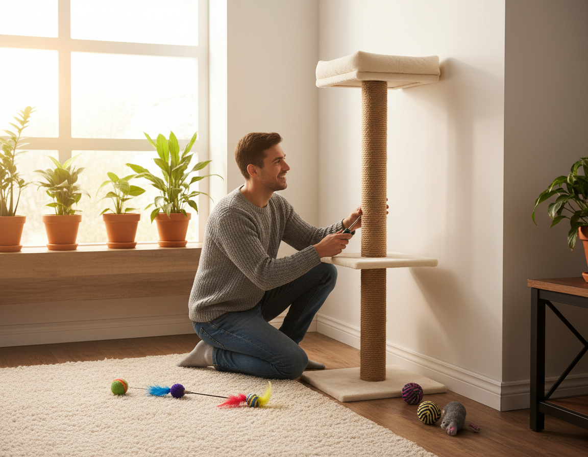 Macska kaparófa beépítése lakásba – Minden, amit tudnod kell róla!