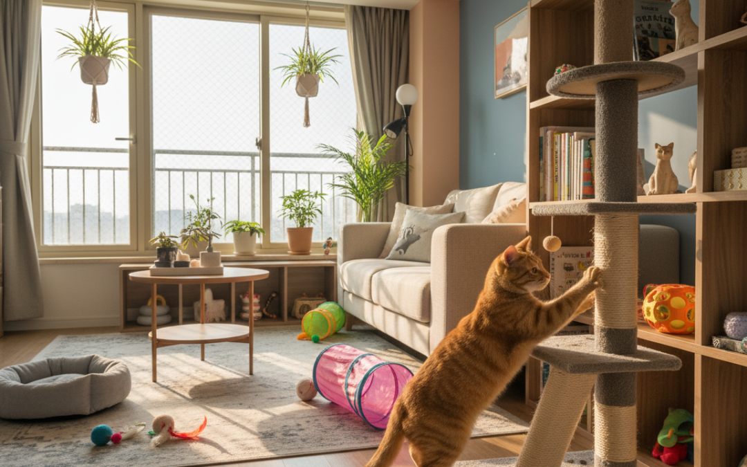 Macska lakásbiztonsági tippek – Minden, amit tudnod kell róla!