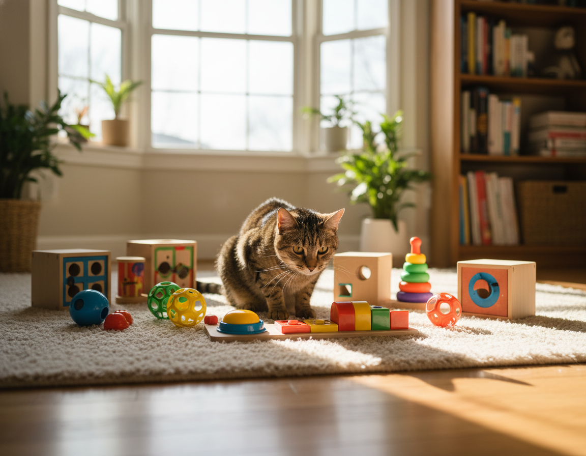 macska memória tréning