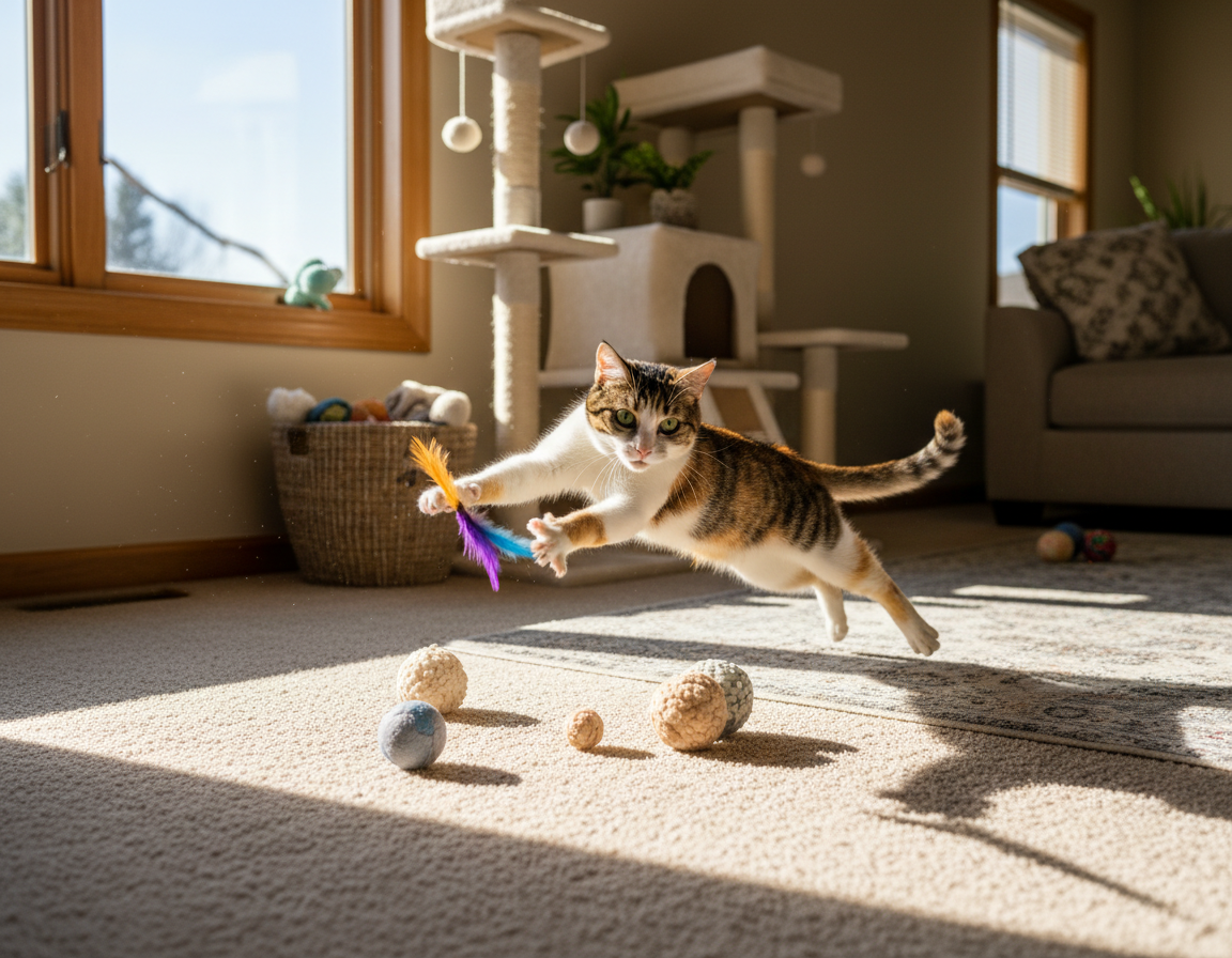 macska mozgási igény