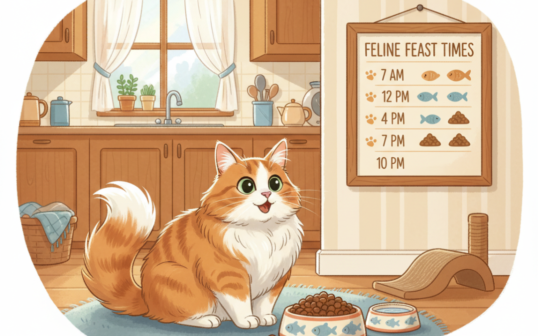 Macska napi étkezési menetrend – Minden, amit tudnod kell róla!