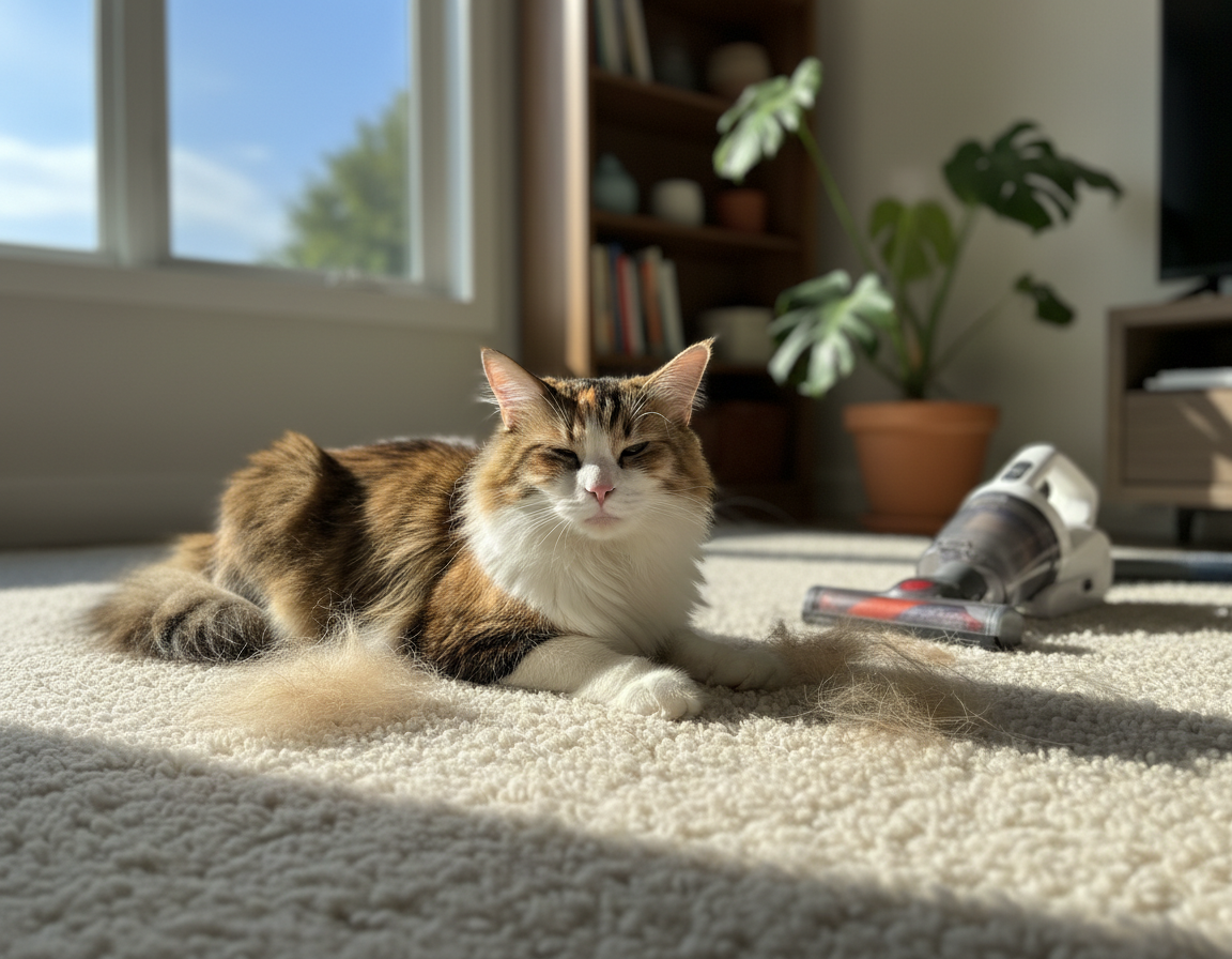 macska nyári vedlési probléma