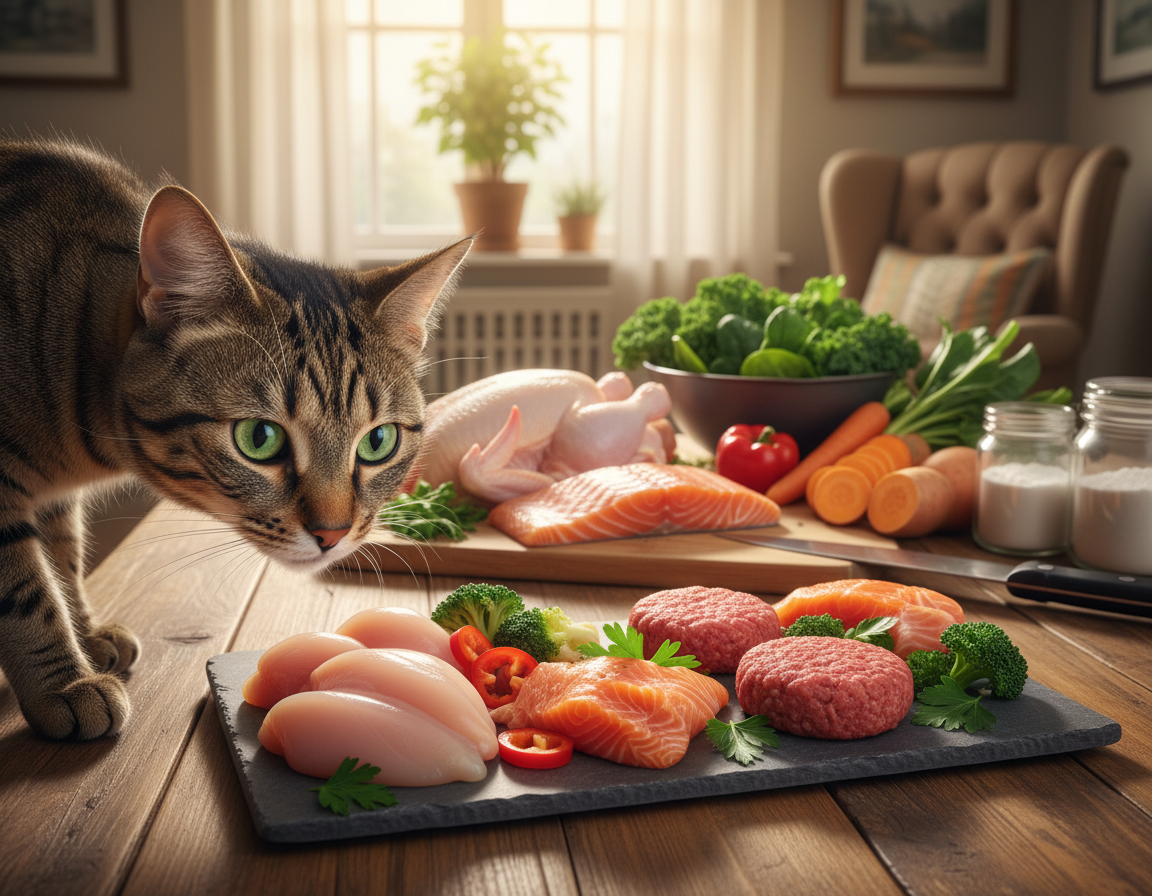 macska nyers étrend előnyei