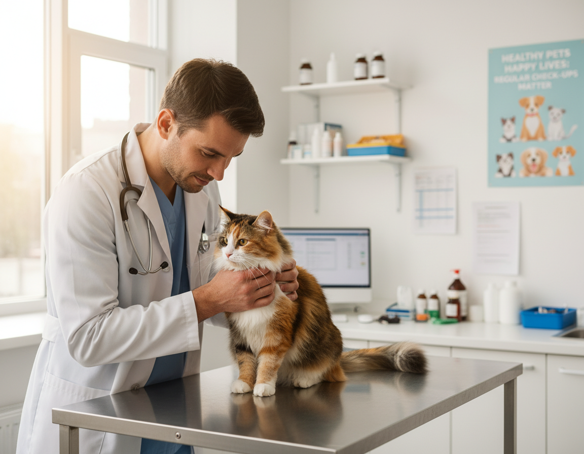 macska rendszeres állatorvosi vizsgálat