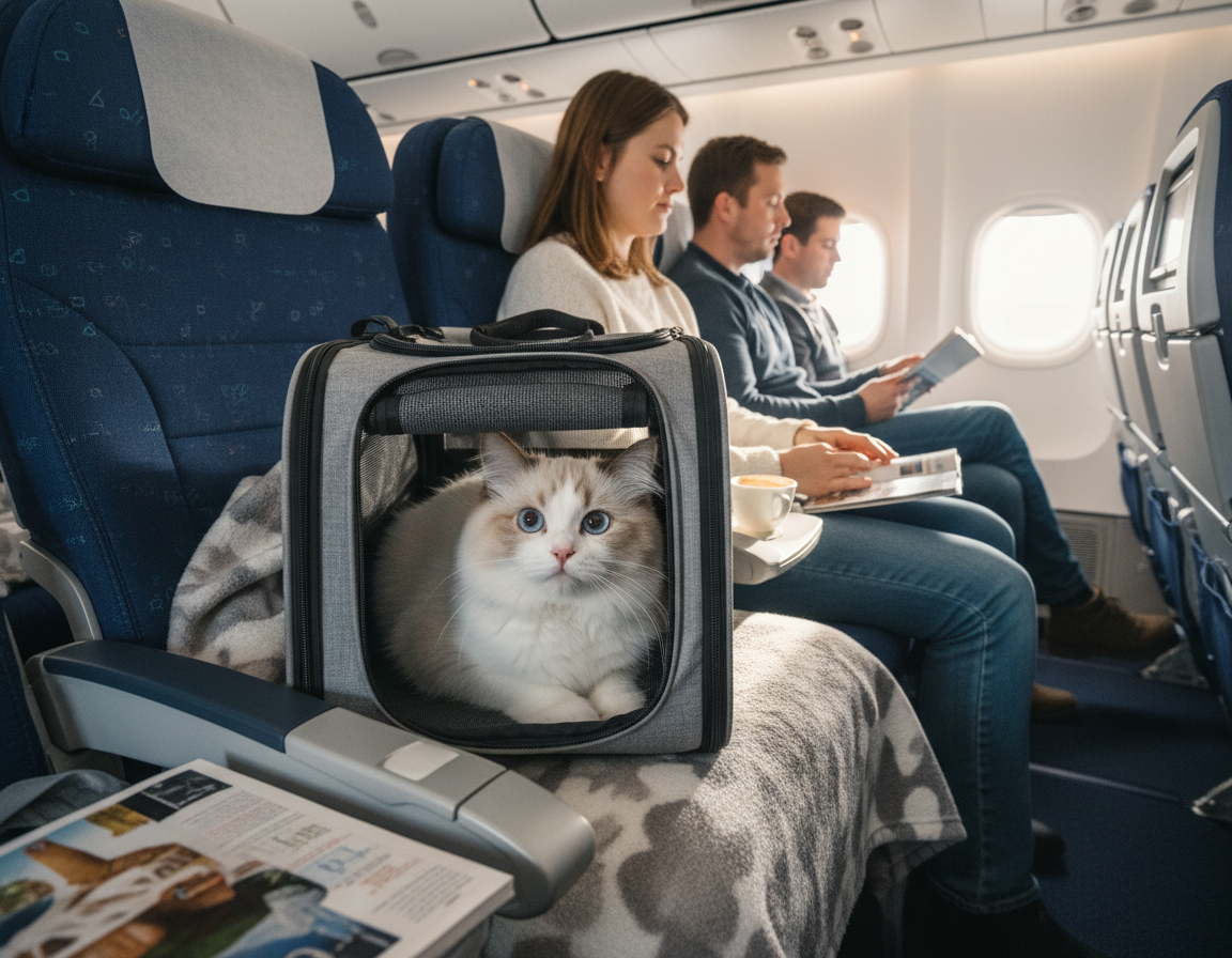 macska-repulos-utazas-elokeszuletei macska repülős utazás előkészületei