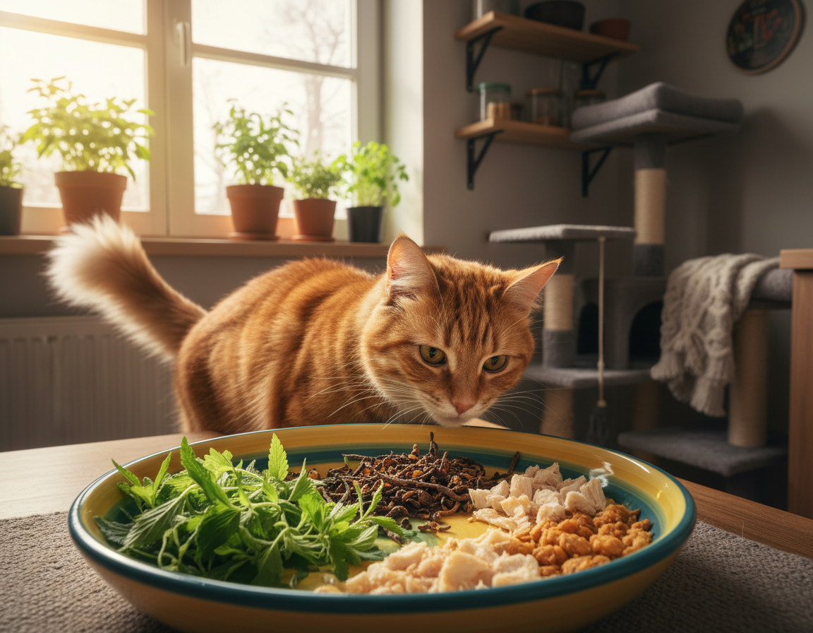 macska stressz csökkentő ételek