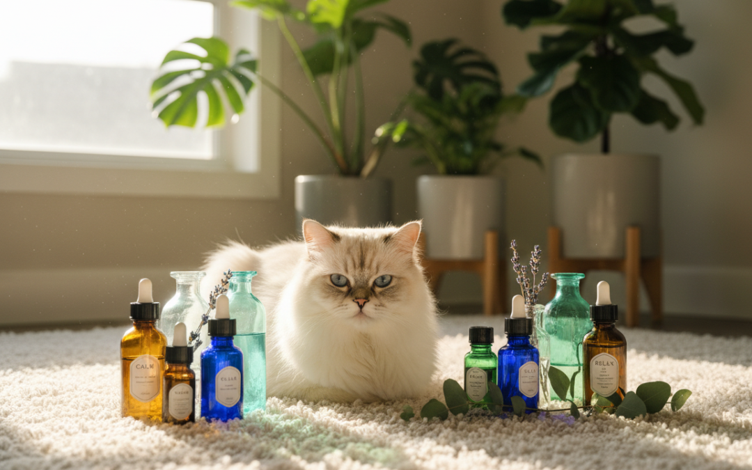 Macska stresszoldás illóolajokkal – Minden, amit tudnod kell róla!
