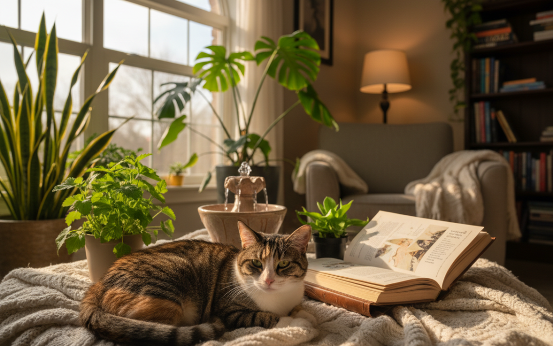 Macska stresszoldás természetes módszerekkel – Minden, amit tudnod kell róla!