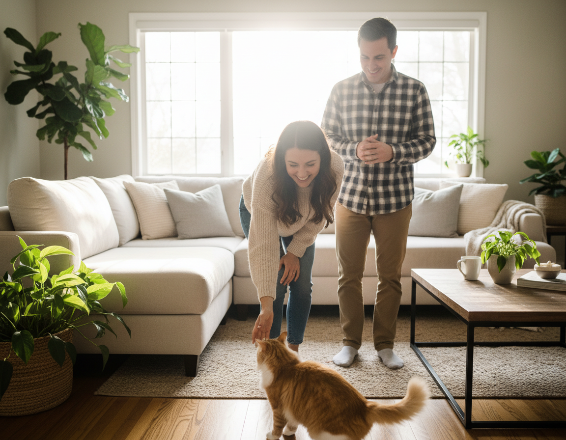 macska szocializáció idegenekkel