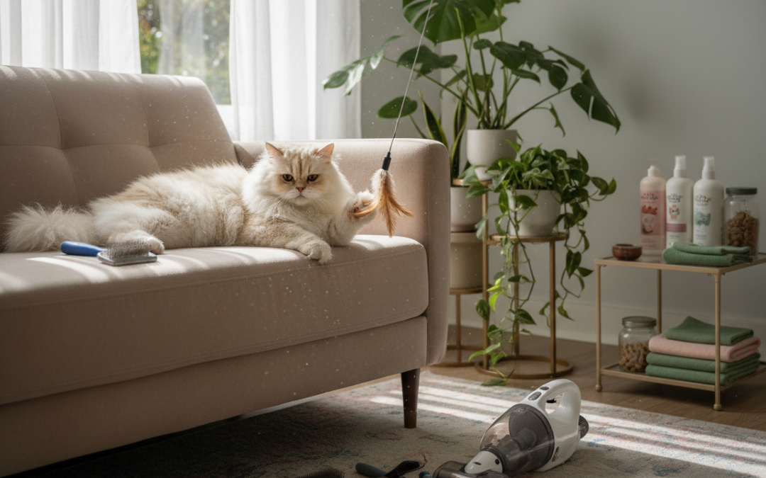 Macska szőrhullás csökkentése – Minden, amit tudnod kell róla!