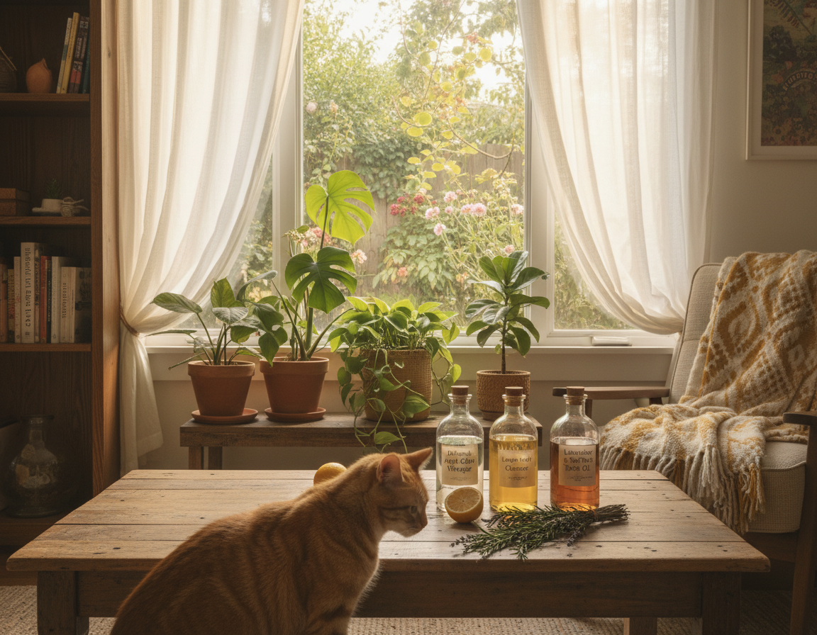 macska természetes fertőtlenítőszerek