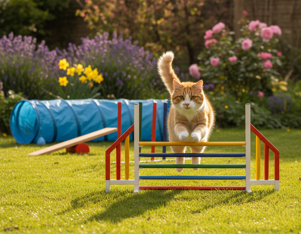 macska ugrótréning