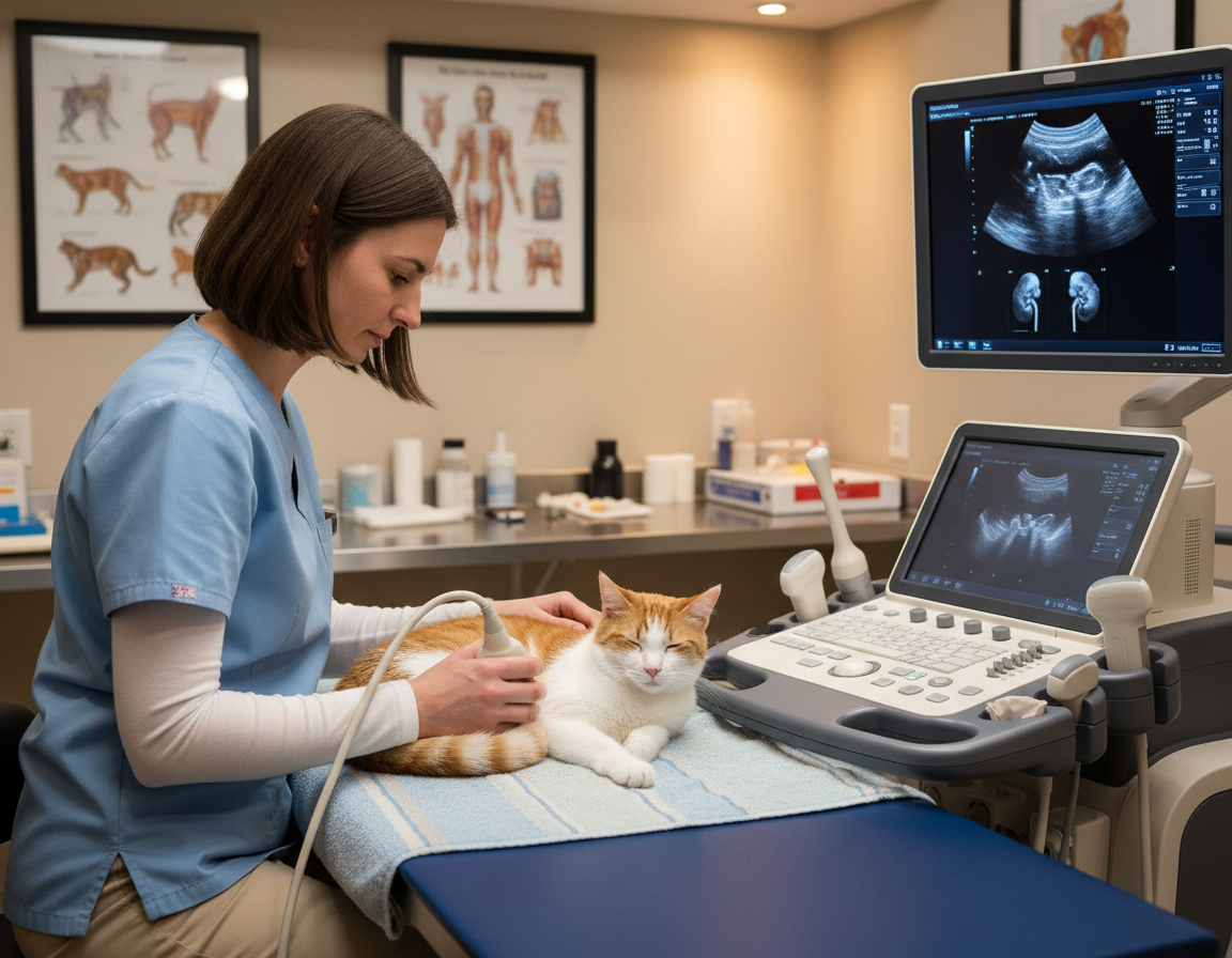 macska ultrahangos diagnosztika