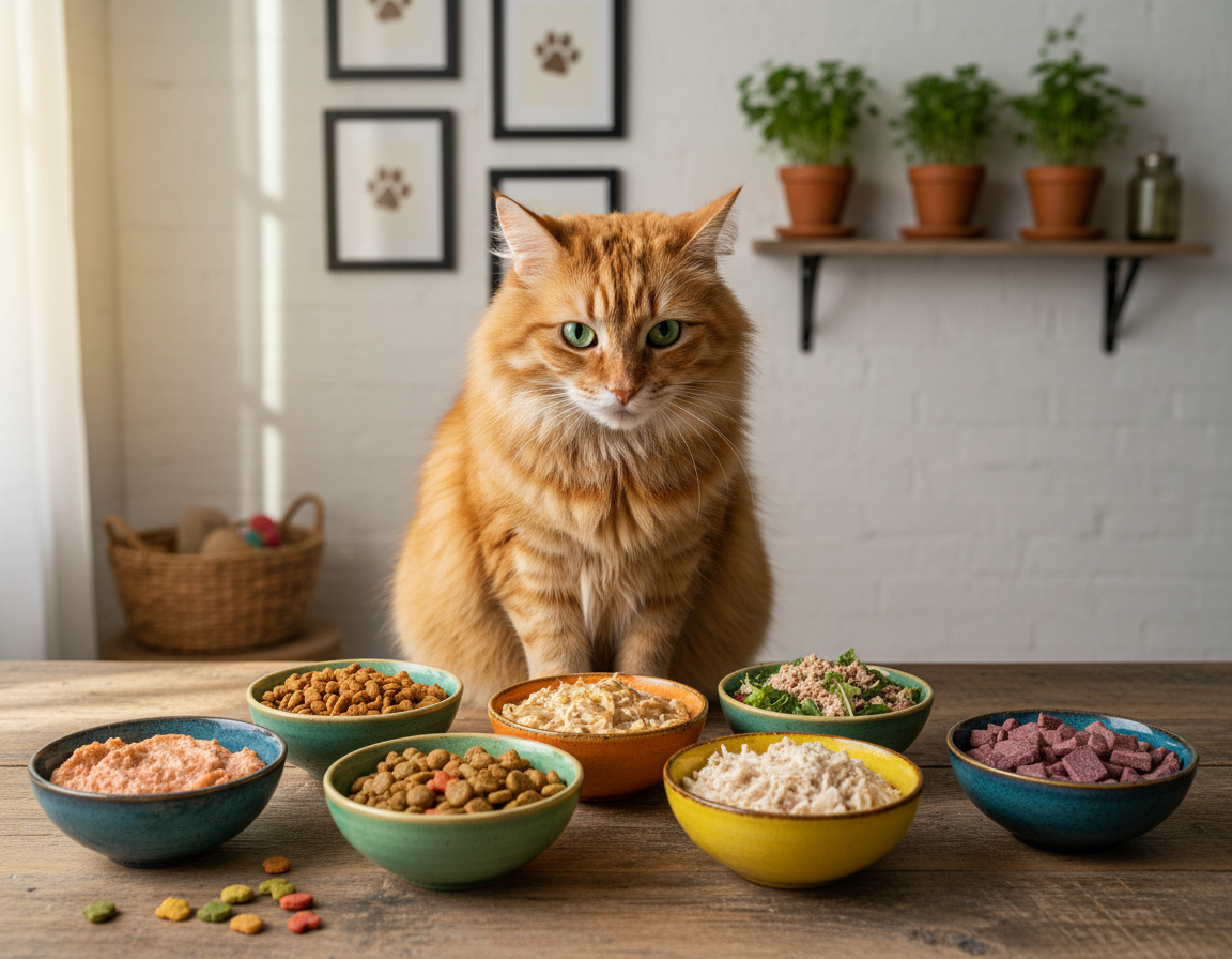 macska-valogatos-etetese macska válogatós etetése