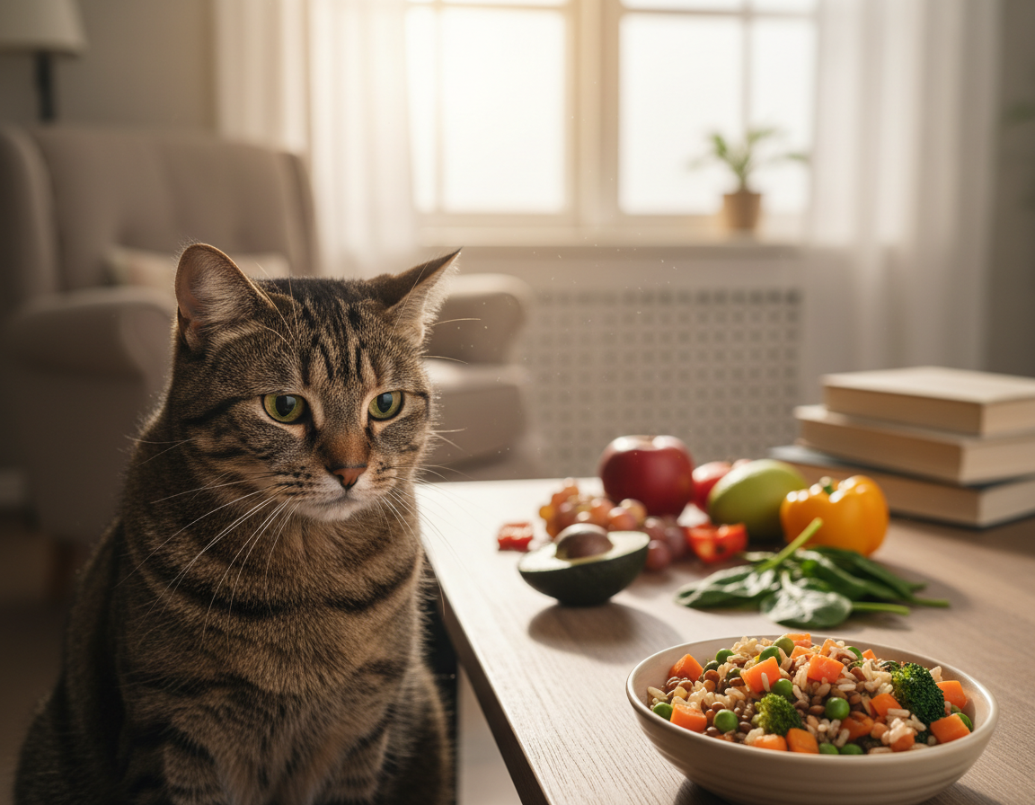 macska vegetáriánus étrend veszélyei