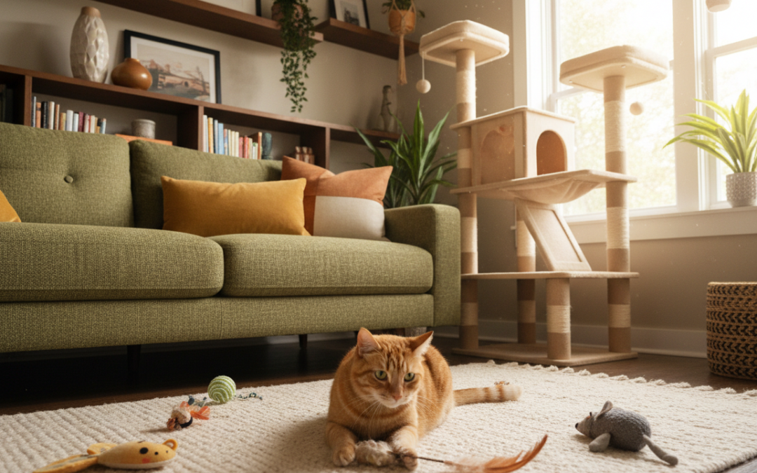 Macskabiztos lakás kialakítása – Minden, amit tudnod kell róla!