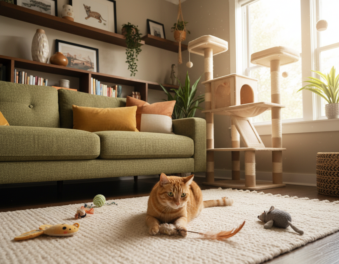 Macskabiztos lakás kialakítása – Minden, amit tudnod kell róla!