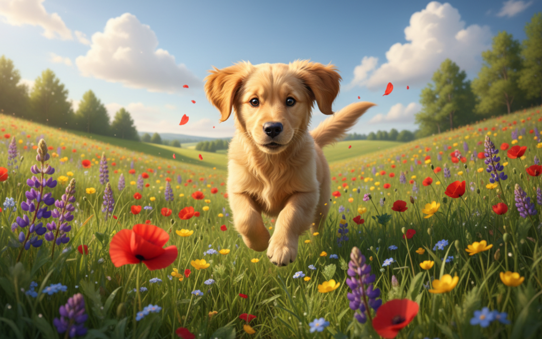 Kölyökkutyával a természetbe tavasszal – fontos alapszabályok