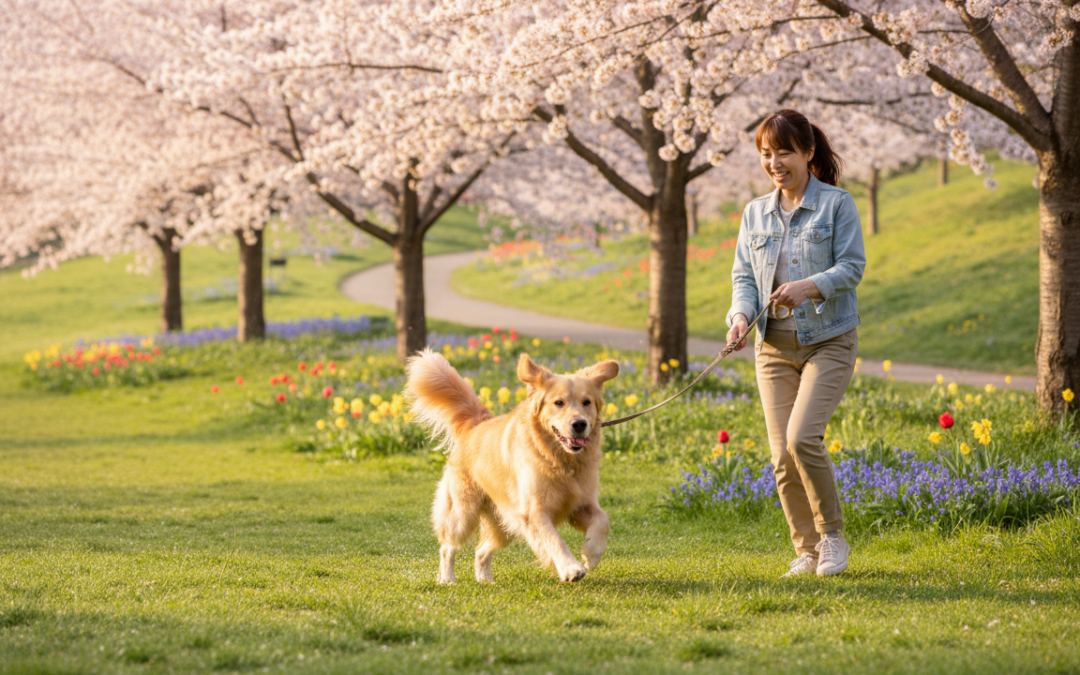 Első tavaszi séta – hogyan szoktasd vissza a kutyádat?