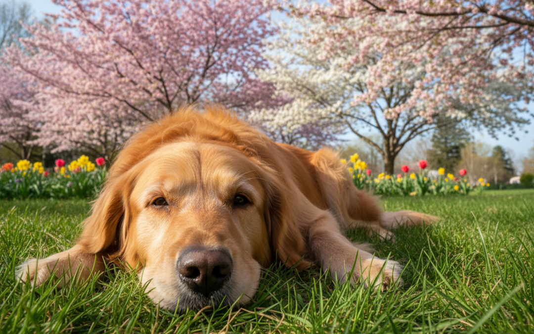 Kutyák fáradékonysága tavasszal – átmeneti vagy betegség?