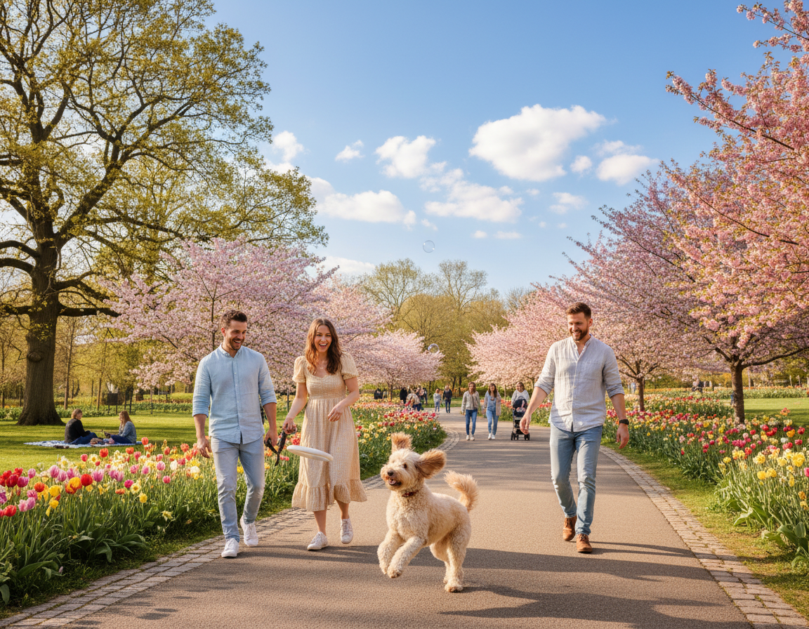 kutya tavasz hosszabb séta