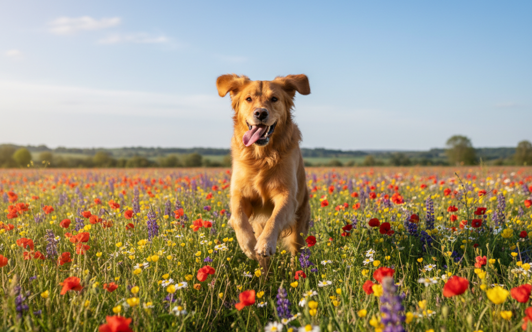 Tavaszi időjárás-változás és kutyád viselkedése