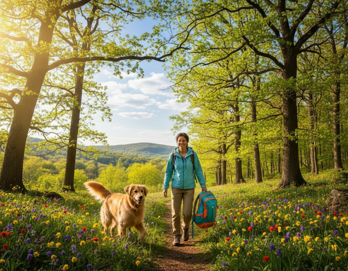 kutya tavasz kirándulás felszerelés