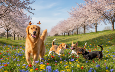 Kutyák hangulata tavasszal – ébredő ösztönök