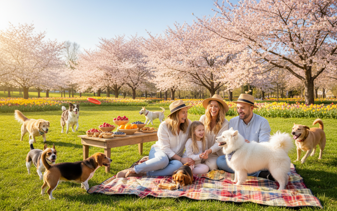Kutyás piknik tavasszal – tippek a biztonságos élményhez