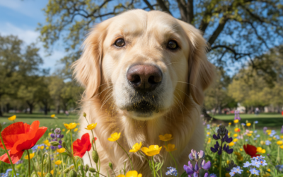 Kutyák érzékenysége a pollenre – így enyhítheted