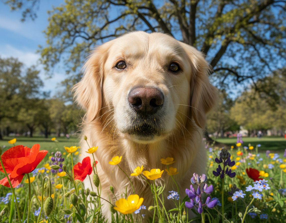 kutya tavasz pollenérzékenység