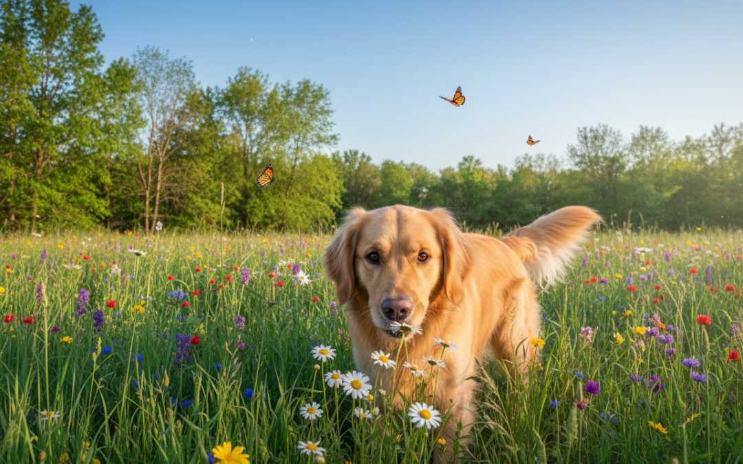 Kutyád szaglása tavasszal – miért intenzívebb?