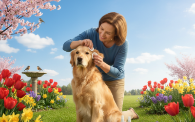 Miért fontos a fül- és szemápolás tavasszal a kutyáknál?