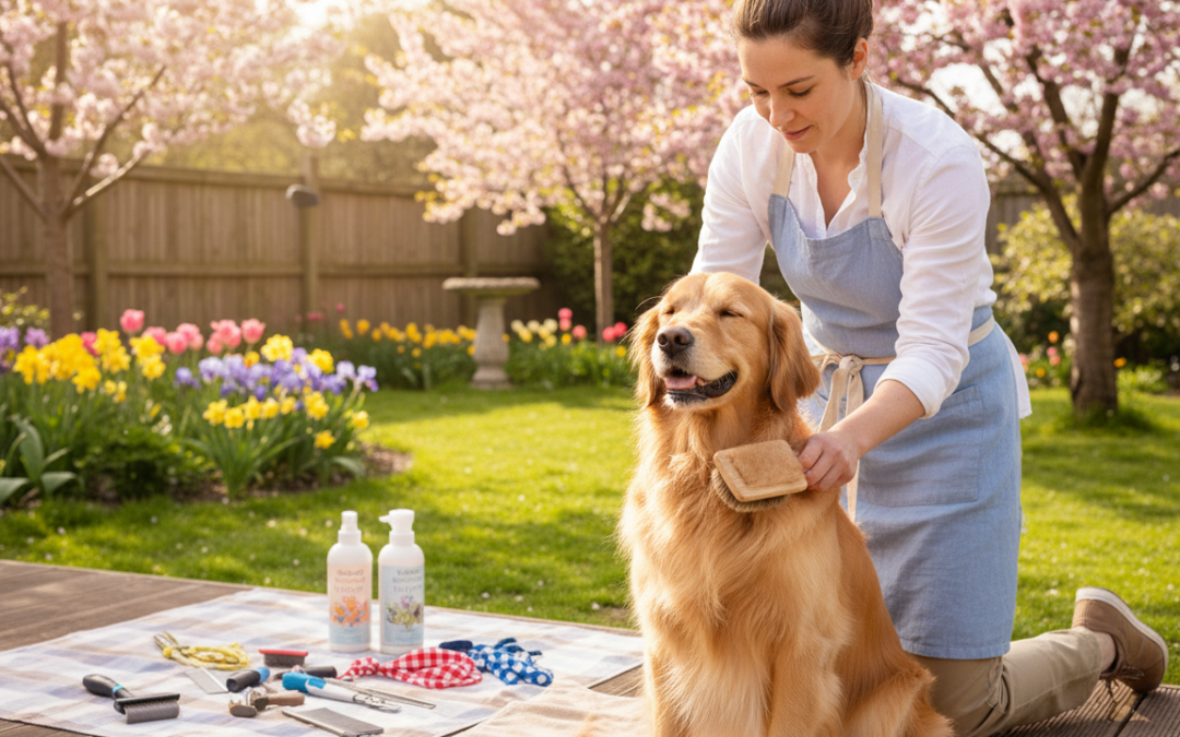 Kutyák tavaszi szőrápolása – kefék, technikák, gyakoriság