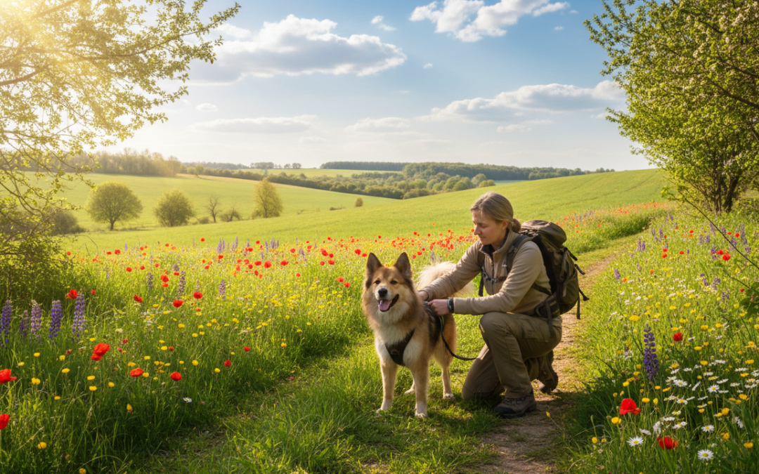 Tavaszi túrázás kutyával – mire figyelj indulás előtt