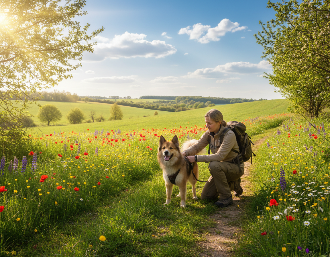 kutya tavasz túrázás