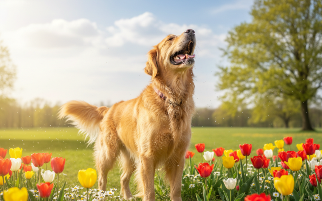 Miért kezd el többet ugatni a kutya tavasszal?