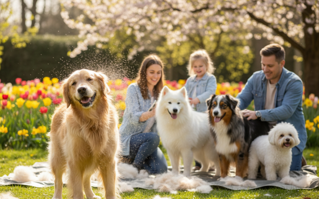 Tavaszi vedlés kutyáknál – hogyan kezeld szakszerűen