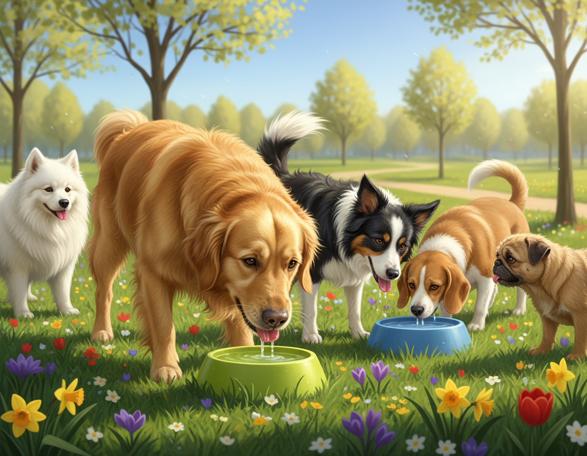 kutya tavasz vízfogyasztás