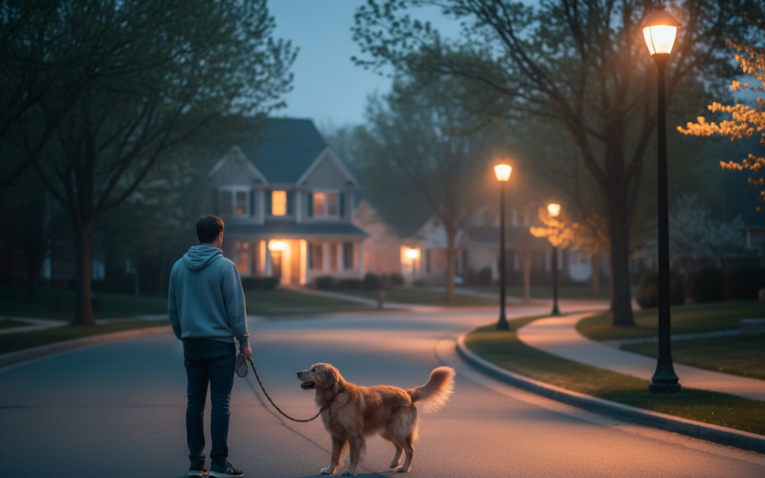 Sötétedés után kutyaséta? – Így maradjatok biztonságban télen