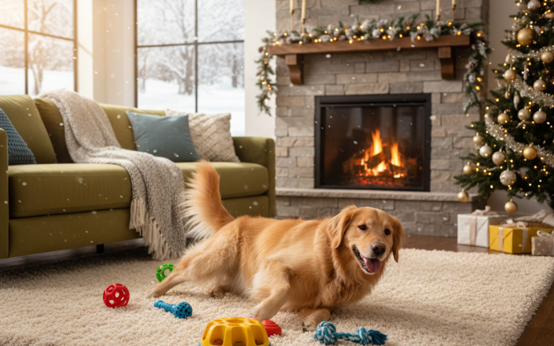 Elhízás megelőzése lakásban tartott kutyáknál télen