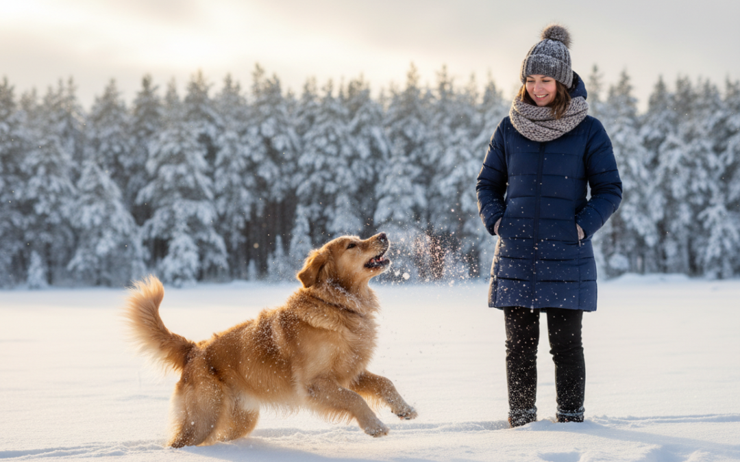 Miért fontos a gazdi jelenléte a téli időszakban?