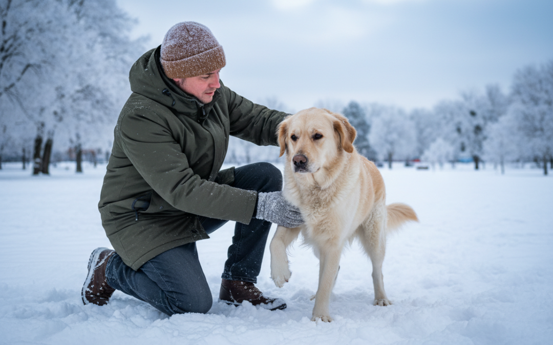 Hogyan ismerd fel az izomlázat kutyádnál télen?