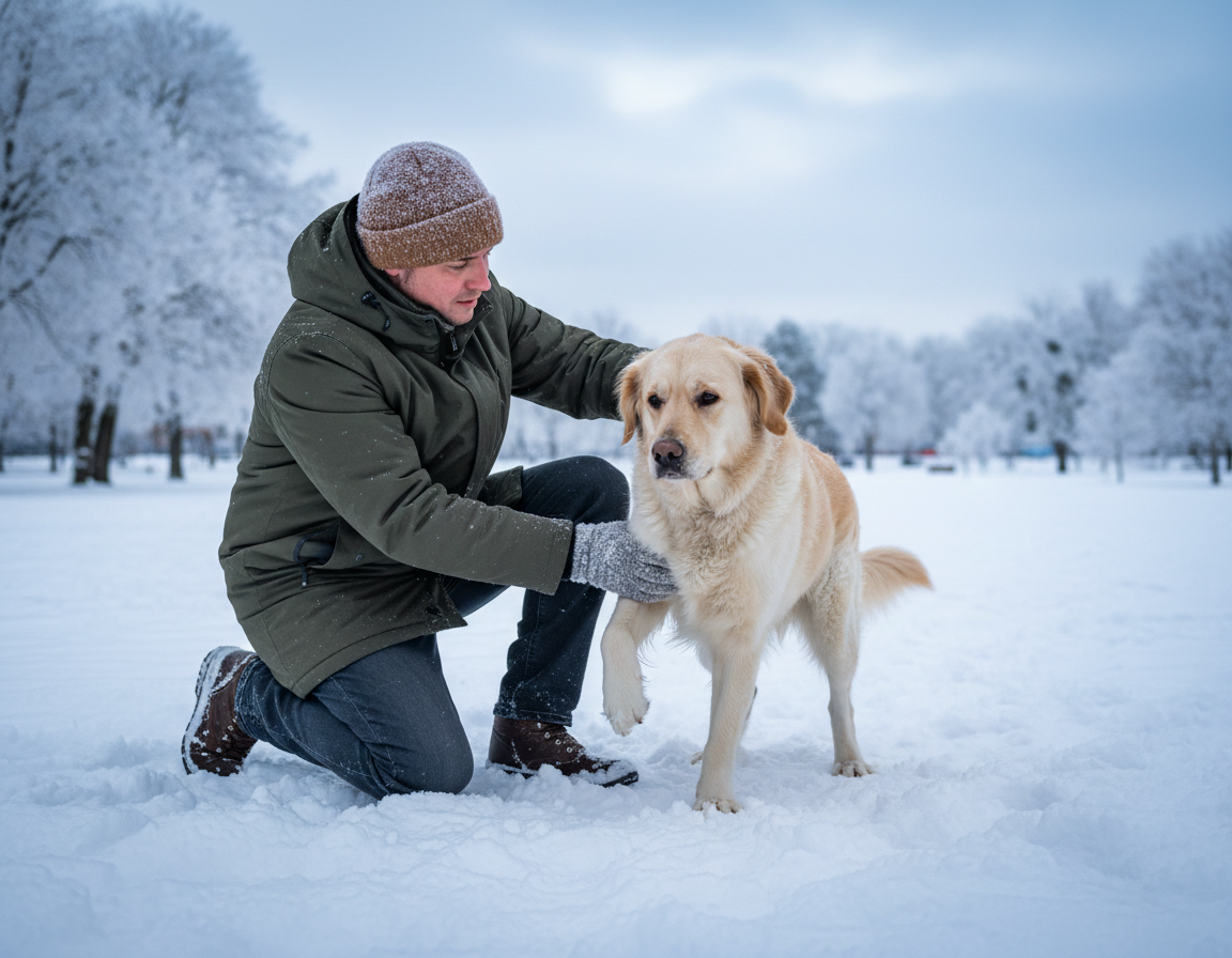 kutya-tel-izomlaz-felismerese kutya tél izomláz felismerése