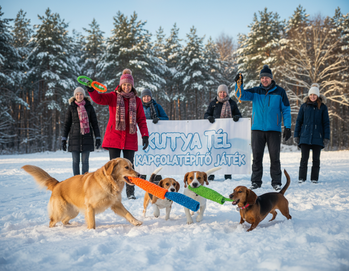 kutya tél kapcsolatépítő játék