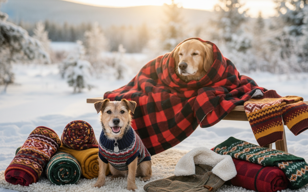 Meleg textíliák kutyáknak – mit érdemes használni télre?