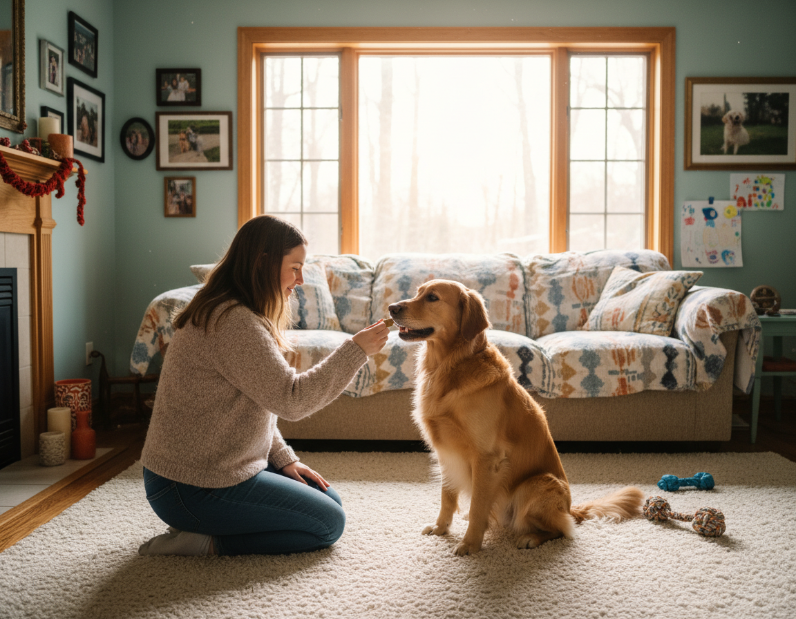 kutya-tel-mozgasos-trukk-tanitasa kutya tél mozgásos trükk tanítása