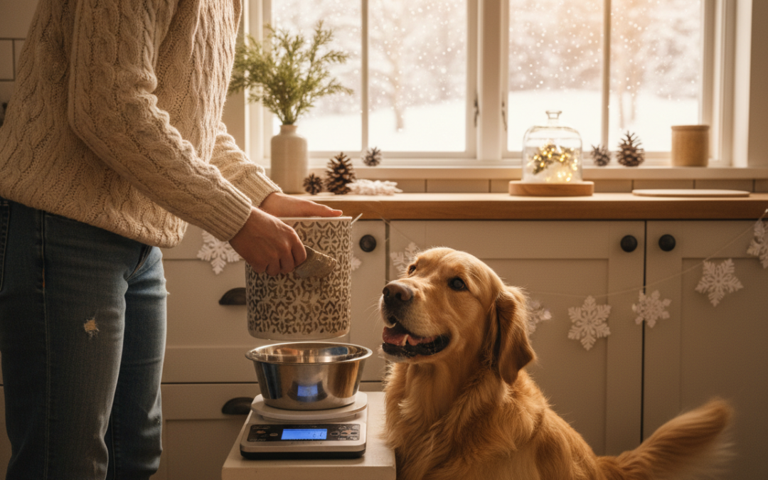 Mikor és hogyan módosítsd a kutyatáp adagját télen?