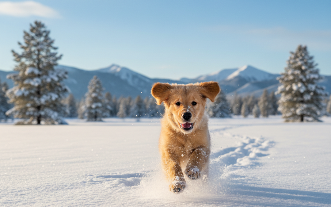 Hogyan szoktasd a kölyökkutyát a hóhoz?