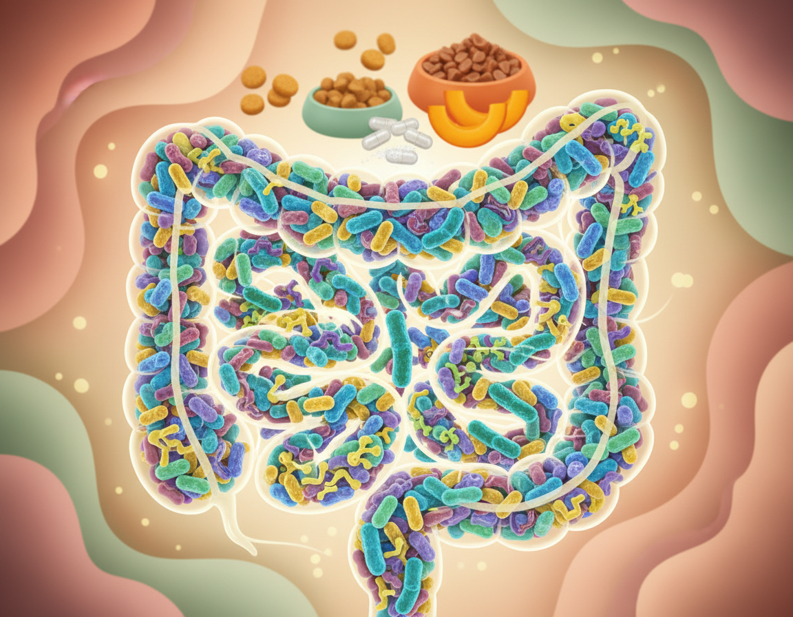 macska bélflóra helyreállítása